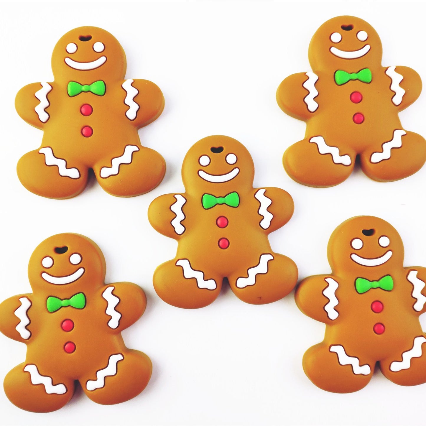 Baby Gum Cartoon Gingerbread Human Animal Silicone Bite Music Tooth Grinding Gel