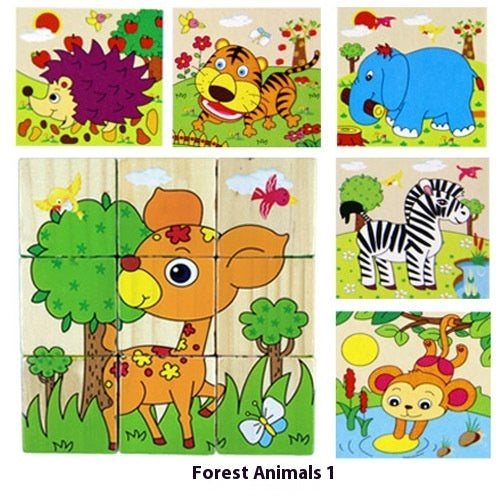 Wooden 3D Puzzle Model Puzzle Toys