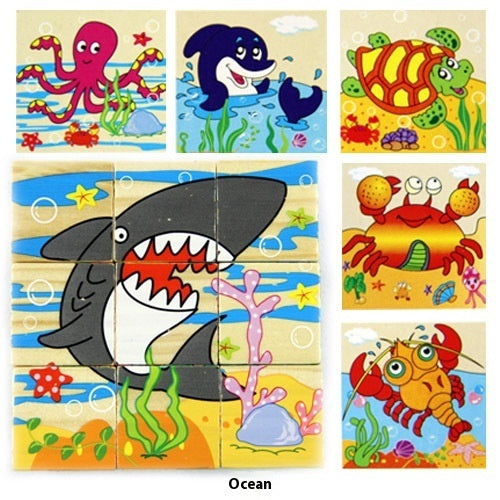 Wooden 3D Puzzle Model Puzzle Toys