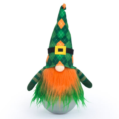Faceless Doll Action Rudolph The Tumbler Green Hat