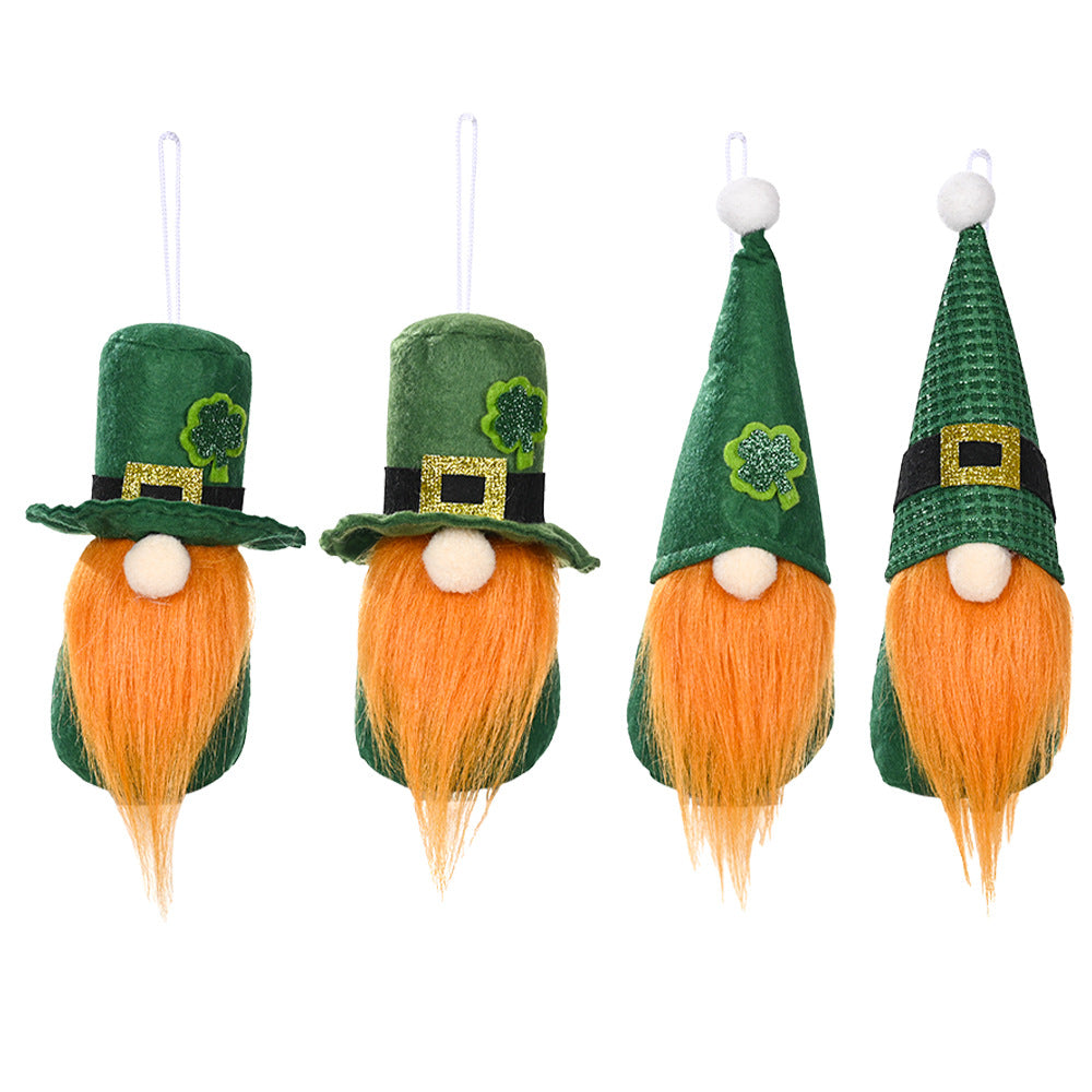 Decorate The Irish Festival With Green Figurines