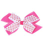 Children's Heart Shaped Dovetail Bow Hair Clip