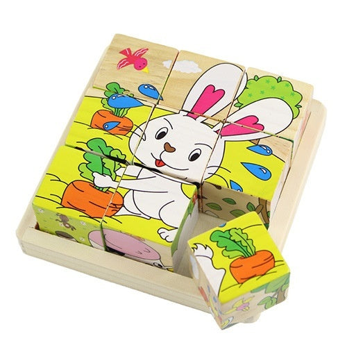 Wooden 3D Puzzle Model Puzzle Toys