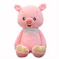 Solid Color Cute Cartoon Scarf Pig Doll Plush