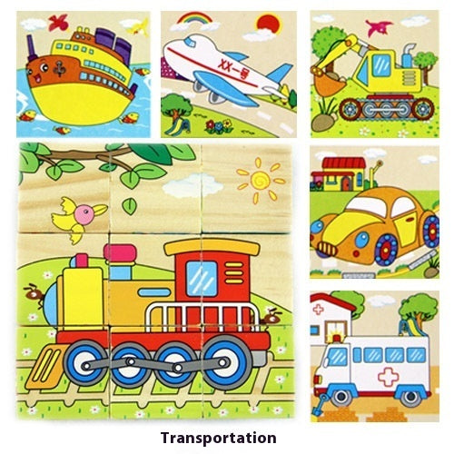 Wooden 3D Puzzle Model Puzzle Toys