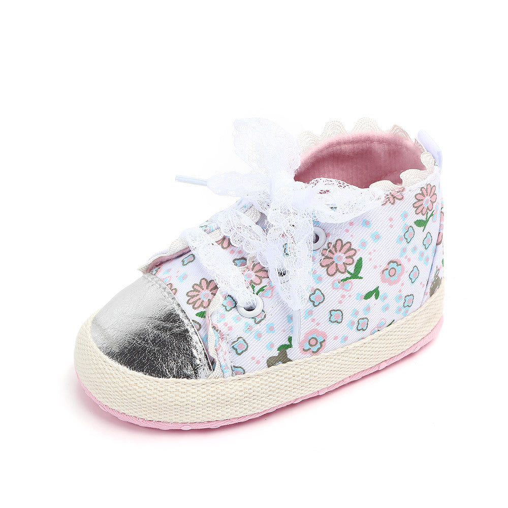 Ribbon Soft Bottom Non-Slip Toddler Shoes