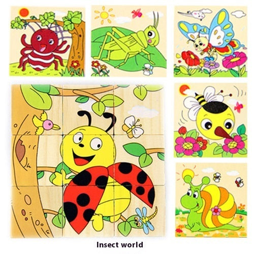 Wooden 3D Puzzle Model Puzzle Toys