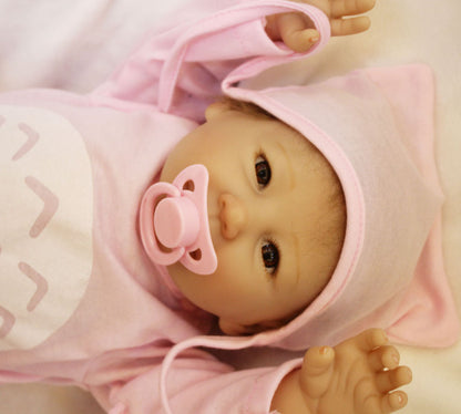 Cute And Creative Simulation Soft Vinyl Plastic Doll