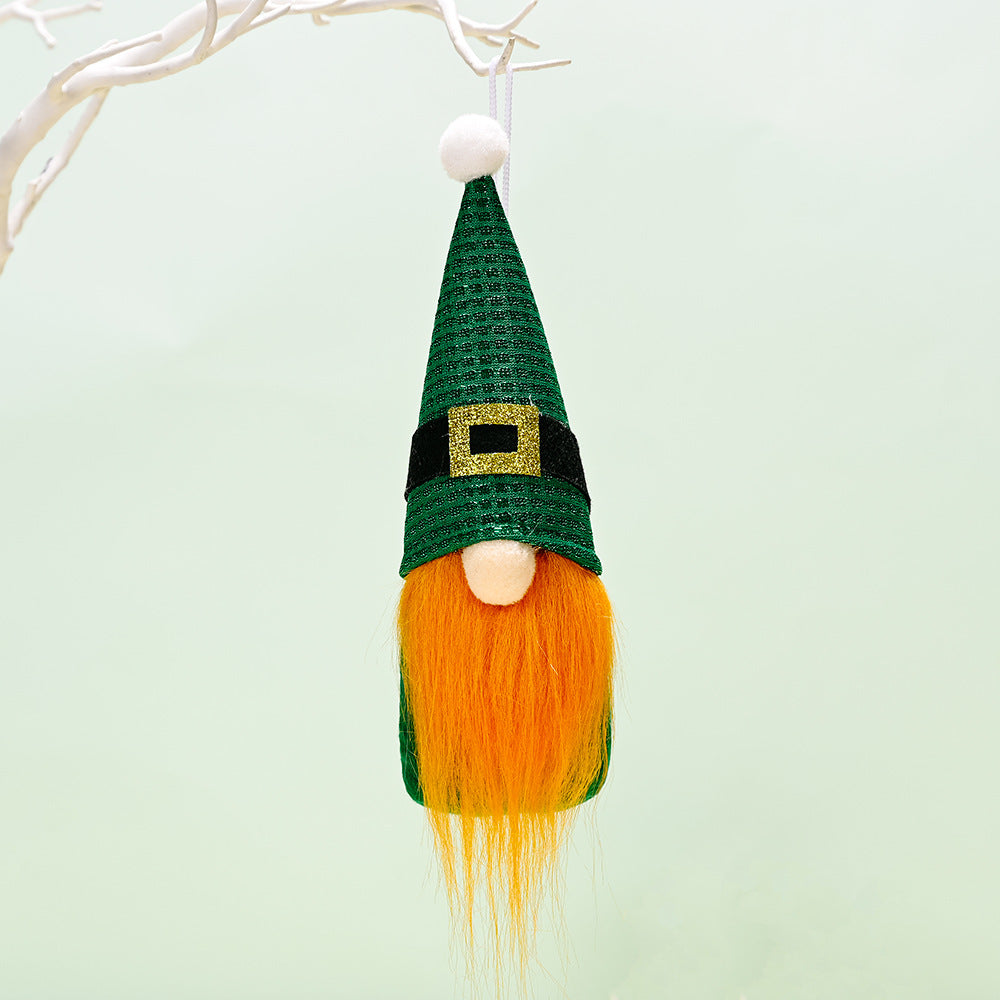 Decorate The Irish Festival With Green Figurines