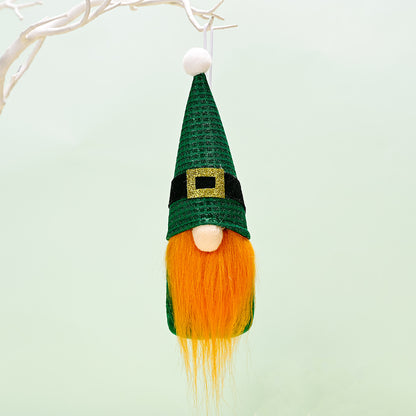 Decorate The Irish Festival With Green Figurines