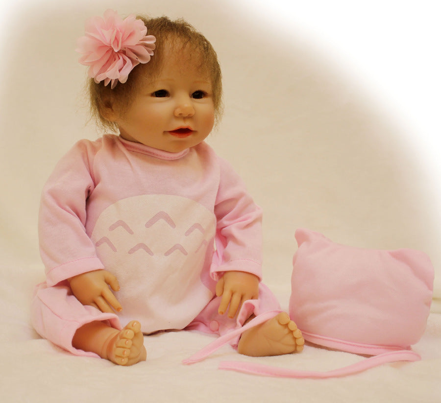 Cute And Creative Simulation Soft Vinyl Plastic Doll