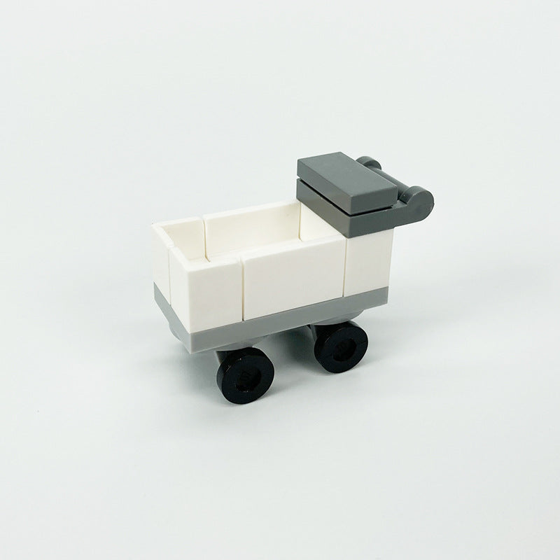Cabinet Creative Toys Tableware Appliance Building Blocks
