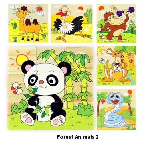 Wooden 3D Puzzle Model Puzzle Toys
