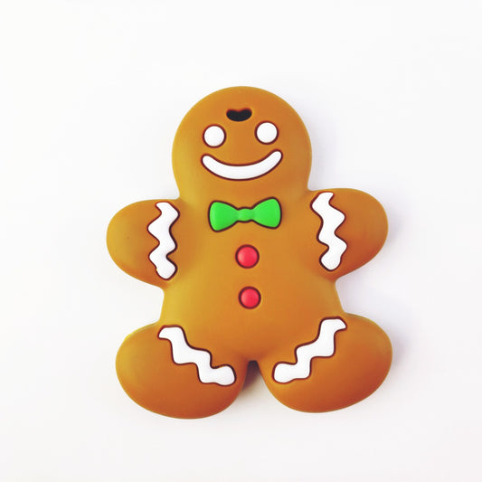 Baby Gum Cartoon Gingerbread Human Animal Silicone Bite Music Tooth Grinding Gel