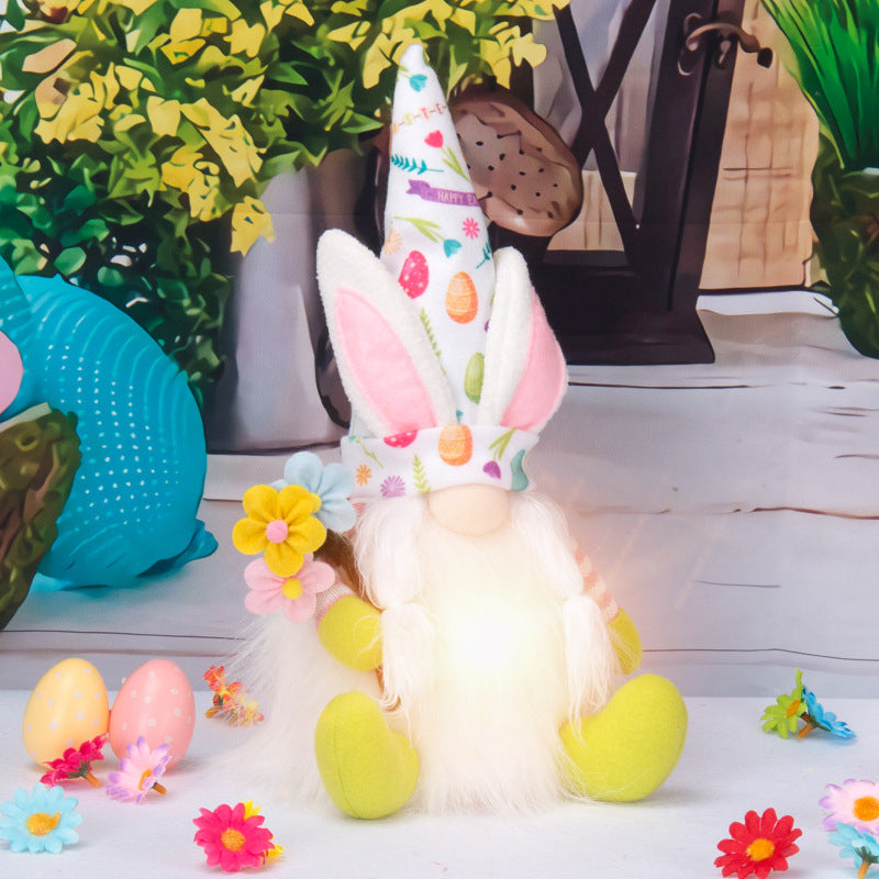 Set Up Props Doll Faceless Ornaments The Rabbit