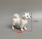 Children's Toy Faux Fur Husky  Decoration Ornament