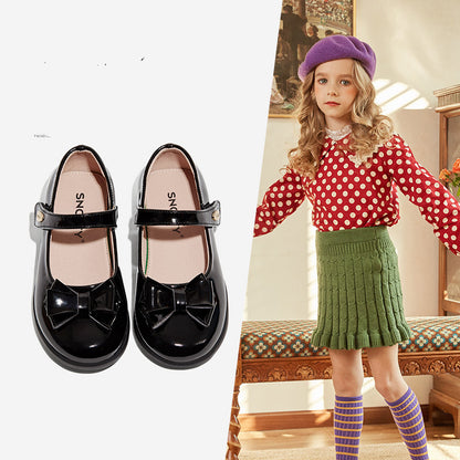 Genuine Leather Student Air Cushion Leather Shoes
