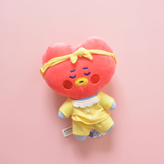 Cute Pajamas Baby Plush Doll Rabbit Pendant