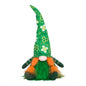 Figurine Green Hat Festival Faceless Doll Window Ornament