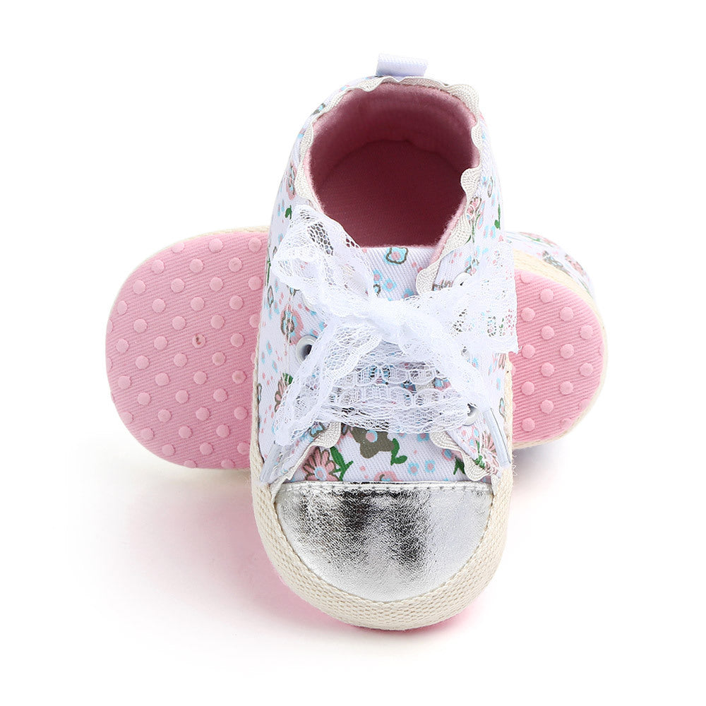 Ribbon Soft Bottom Non-Slip Toddler Shoes