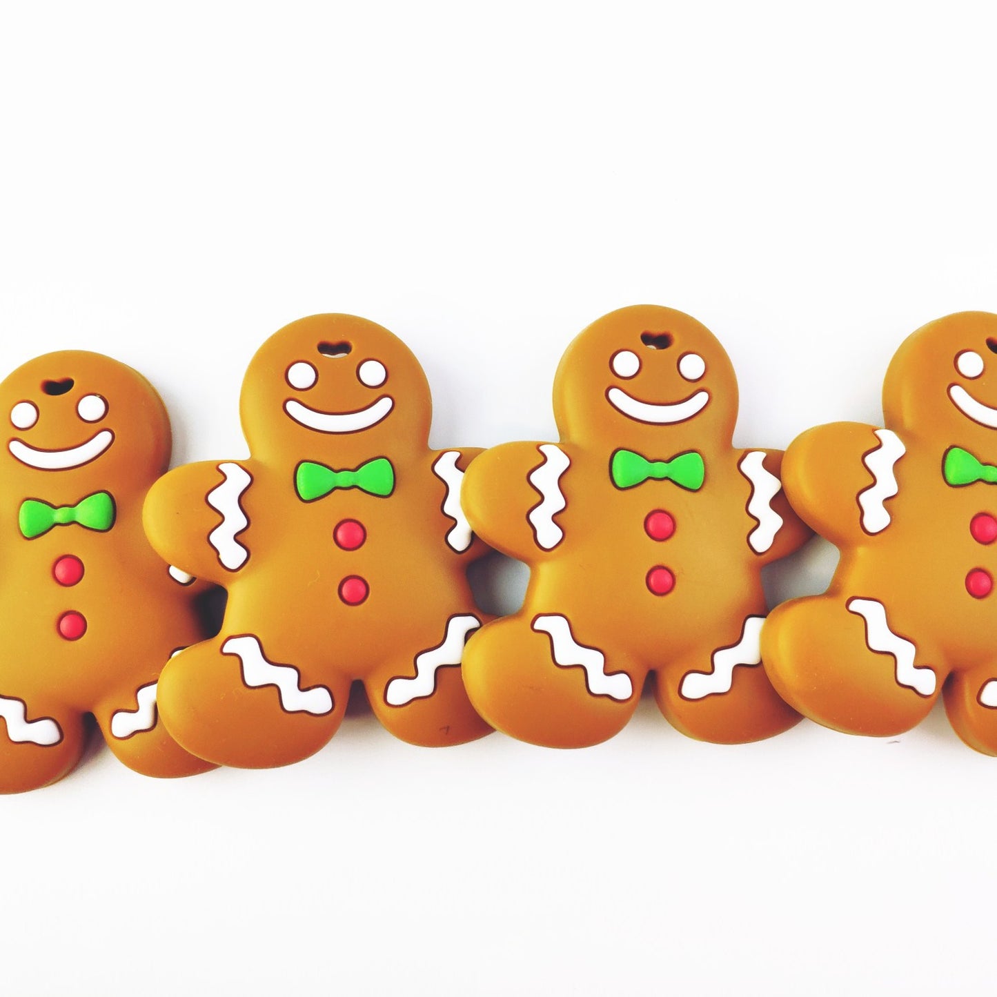 Baby Gum Cartoon Gingerbread Human Animal Silicone Bite Music Tooth Grinding Gel