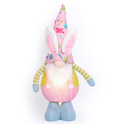 Decorated With Small Gifts Glowing Rudolph Without A Face