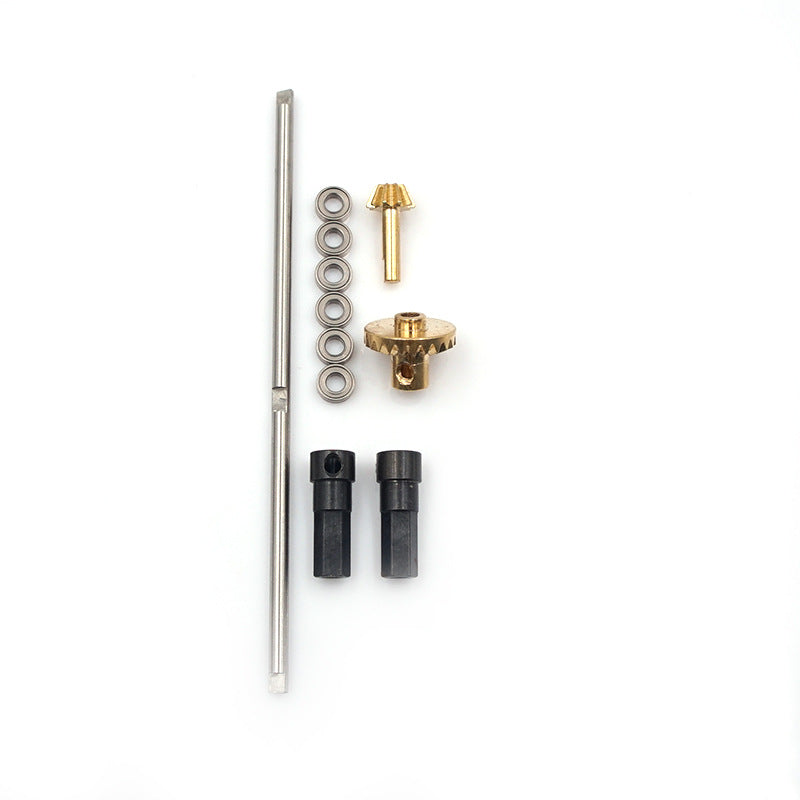 Climbing Off-road Remote Control Car 4-6WD Military Card Metal Rear Axle Gear Shaft Kit