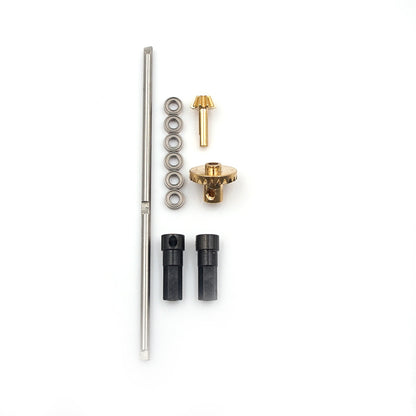 Climbing Off-road Remote Control Car 4-6WD Military Card Metal Rear Axle Gear Shaft Kit