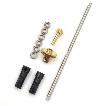 Climbing Off-road Remote Control Car 4-6WD Military Card Metal Rear Axle Gear Shaft Kit
