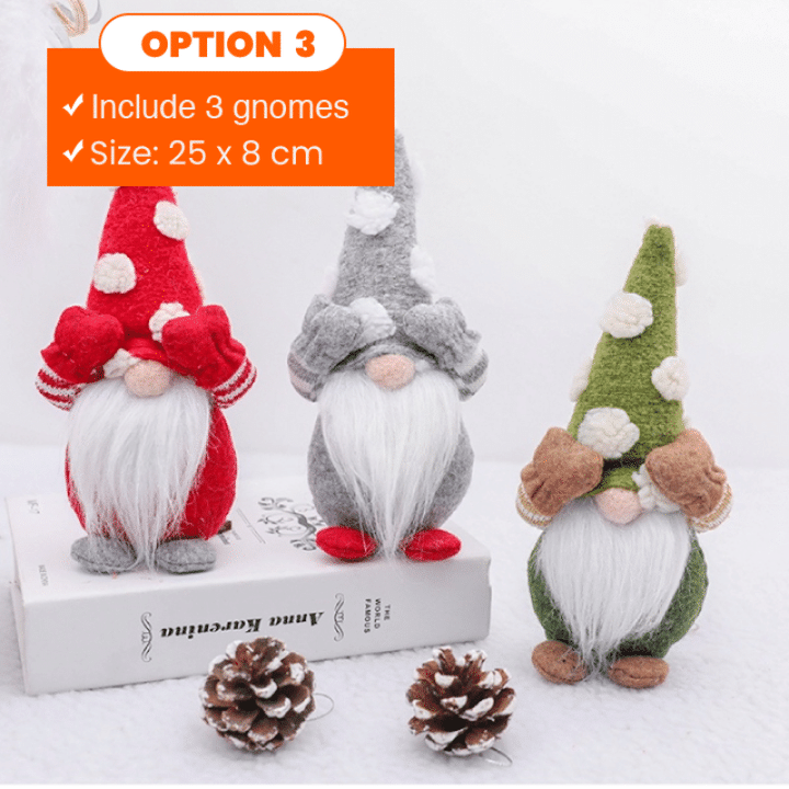 Christmas faceless doll