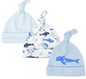 Baby hat 0-6 months newborn cotton baby cap men and women baby spring and summer 3 pieces
