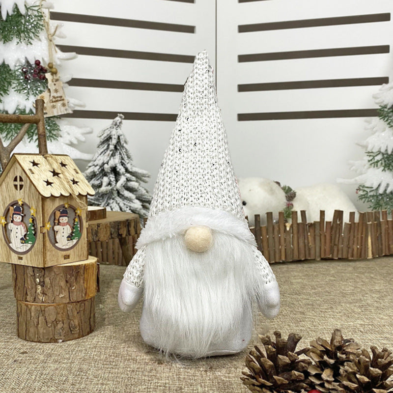 Christmas faceless doll