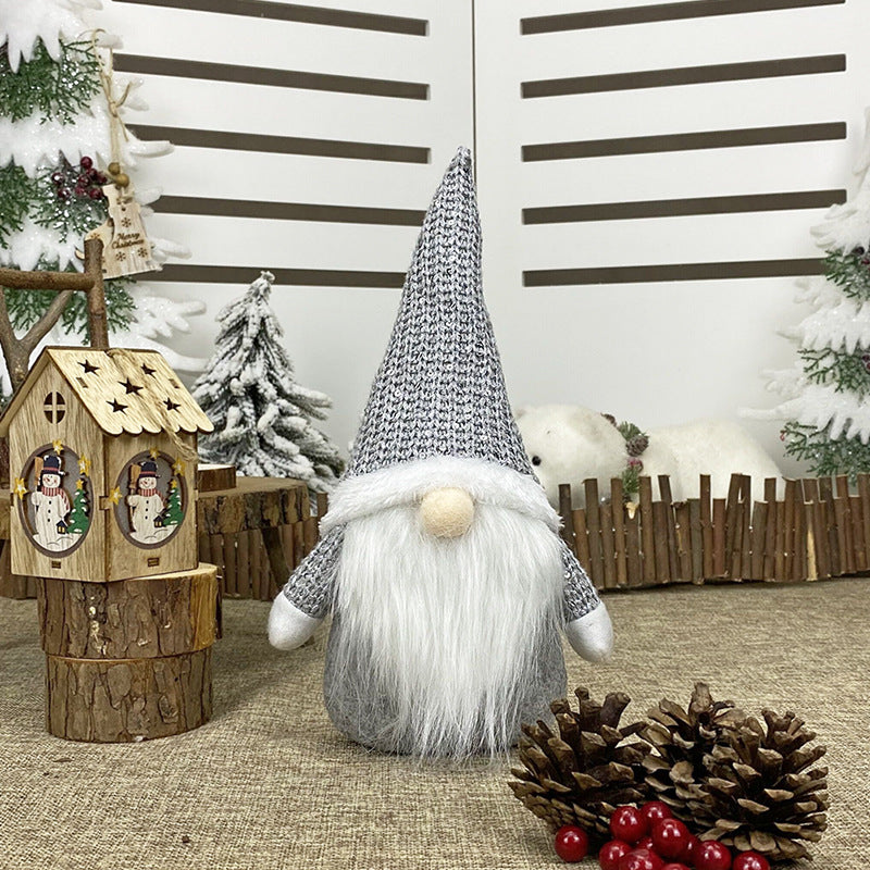 Christmas faceless doll