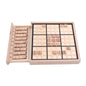 Children Sudoku Chess Beech International Checkers Folding Game Table Toy Gift Learning & Education Puzzle Toy