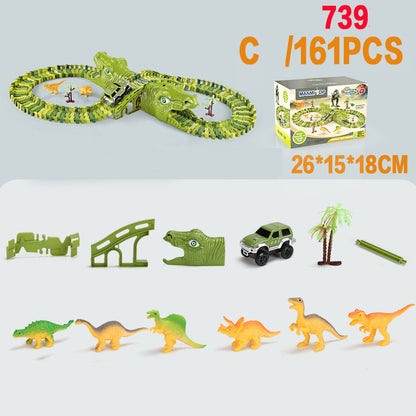 DIY assembly roller coaster