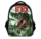 Dinosaur Children's Schoolbags Shoulder 3D Kindergarten Taipan Backpack Pupils 1-6 Years Boys 2-12 Years Ultralight