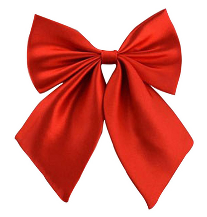 Women's professional dress female college wind Japanese and Korean version of the student bank hotel bow tie collar flower