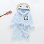 Children's flannel bathrobes