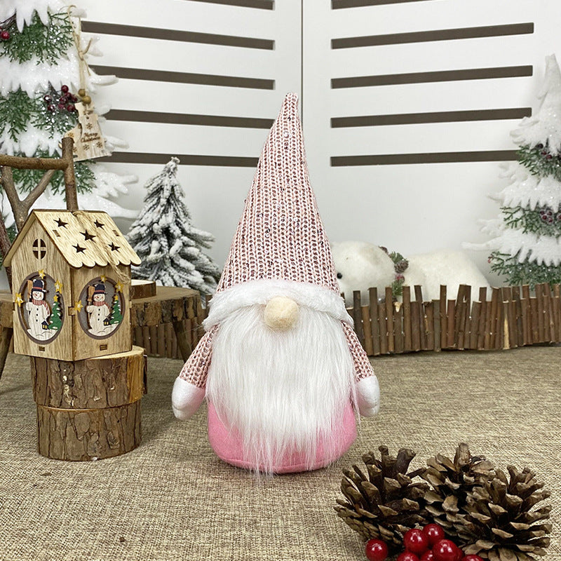 Christmas faceless doll