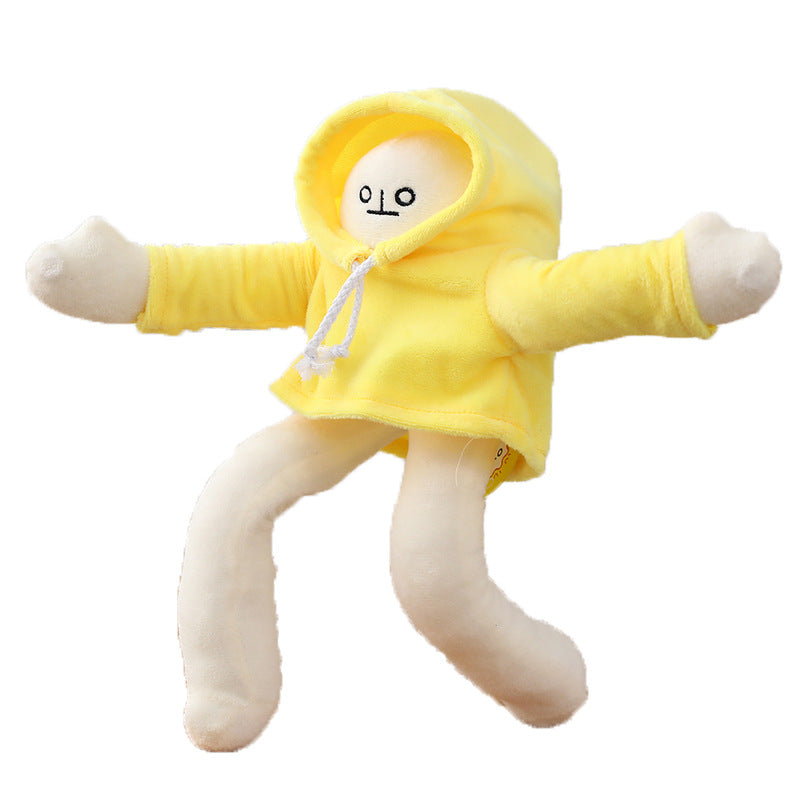 Changeable Dolls Plush Toys Banana Man Dolls Yellow Korea Popular Appease Dolls Birthday Gifts for Children Baby Banana Man