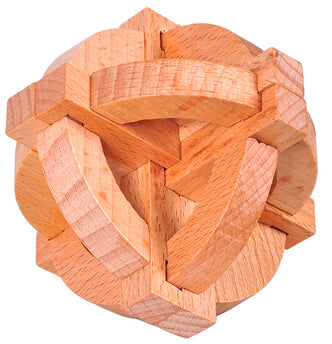 Box Wooden Luban Lock Ball Center Luban Lock Ball Mechanism Lock Possession