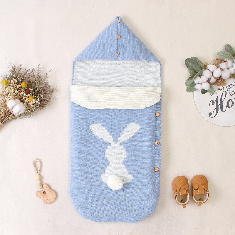 Autumn And Winter Baby Cartoon Rabbit Sleeping Bag