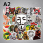 Stickers For Laptop Skateboard Luggage Bike Styling Car Doodle