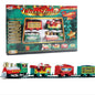 Christmas Electric Rail Car Train Toy Children's Electric Toy Railway Train Set