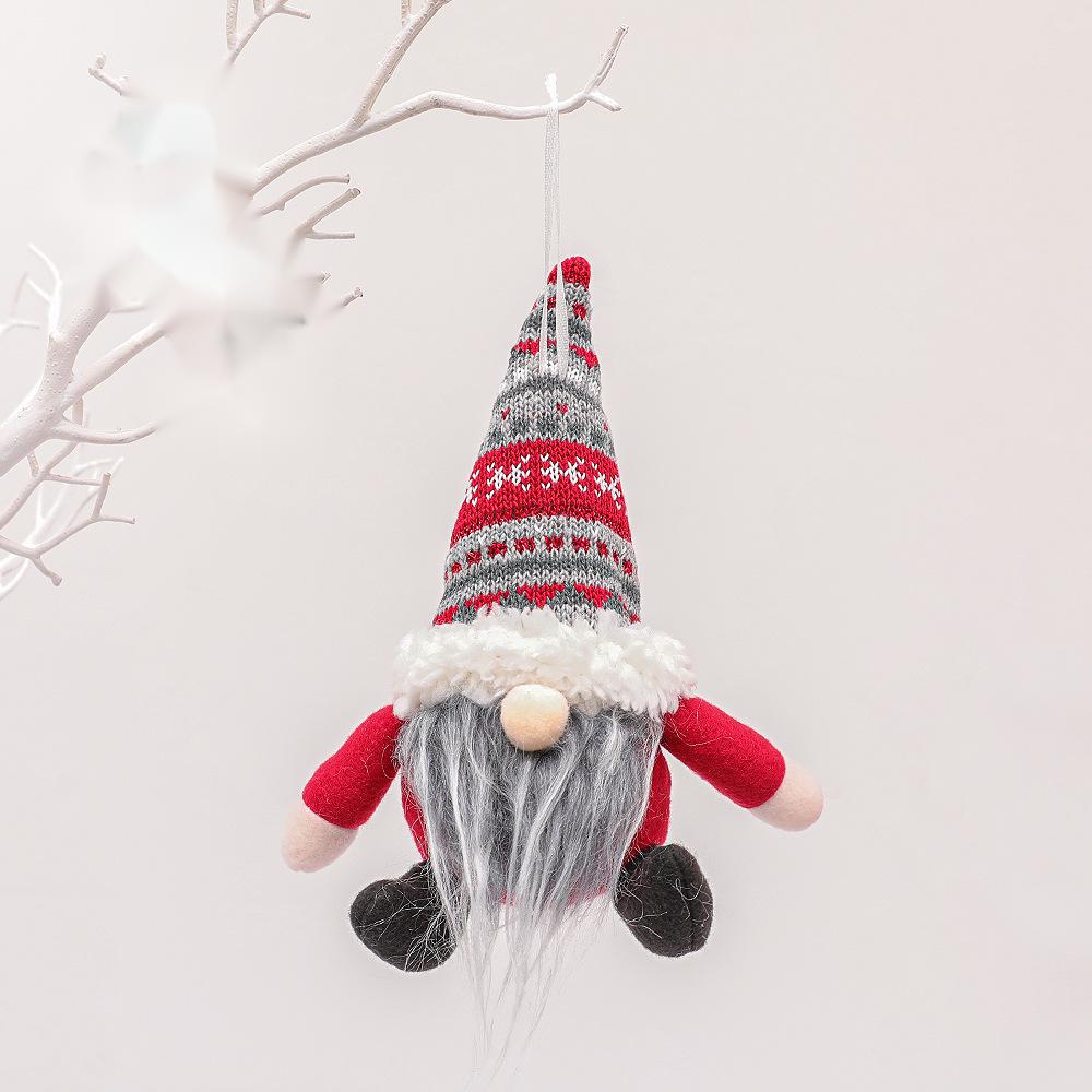 Christmas faceless doll