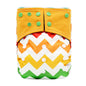 New square head bamboo charcoal fiber cloth diapers