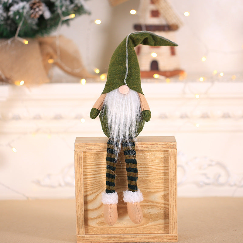 Christmas faceless doll