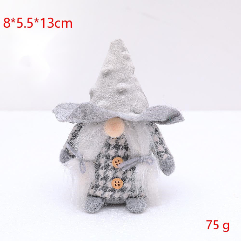 Christmas faceless doll