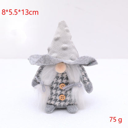 Christmas faceless doll