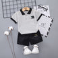 Boys short sleeve suit